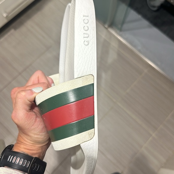 GUCCI Web Slide Sandal | Size 9 - Picture 2 of 4